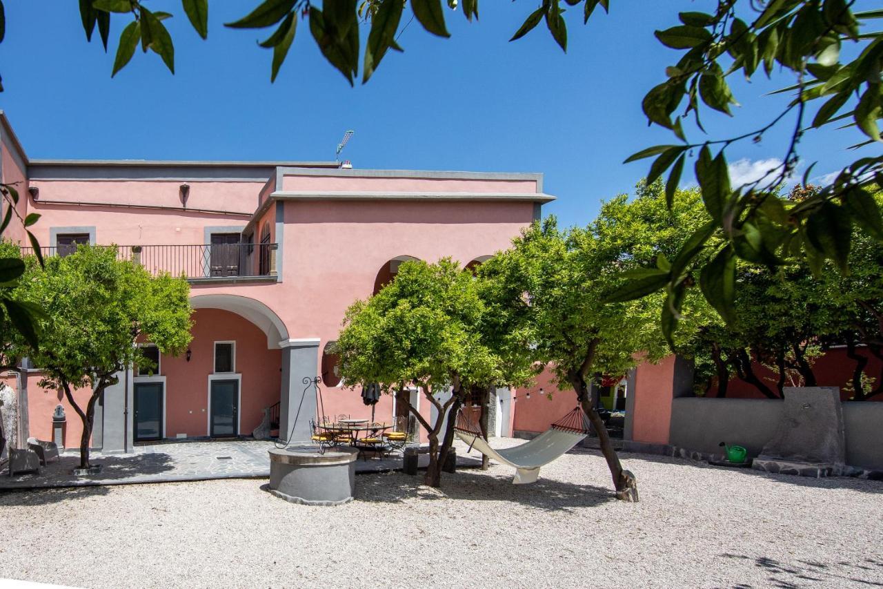 Palazzo D'Aquino Hotel Boscoreale Exterior foto