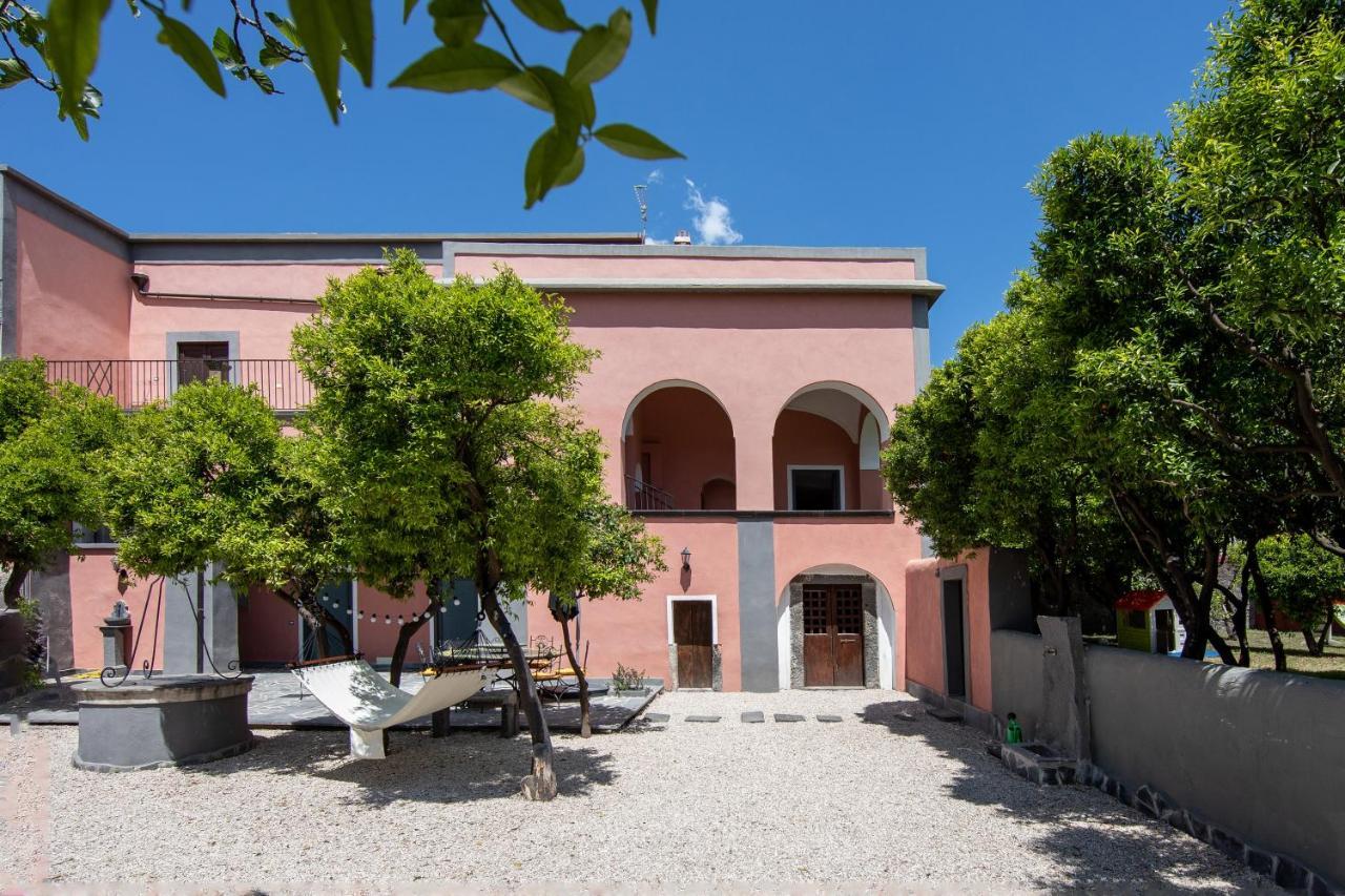 Palazzo D'Aquino Hotel Boscoreale Exterior foto