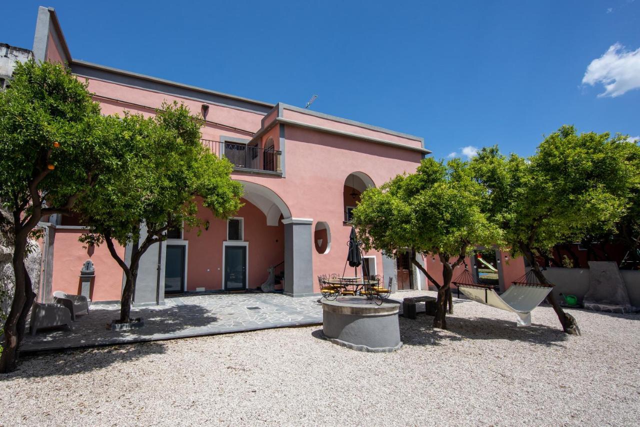 Palazzo D'Aquino Hotel Boscoreale Exterior foto